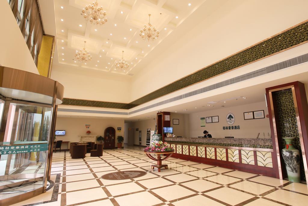 Greentree Inn Jiangsu Changzhou Liyang East Nanhuan Road High Speed Rail Station Business Hotel Экстерьер фото